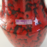 Red Scheurich vase 